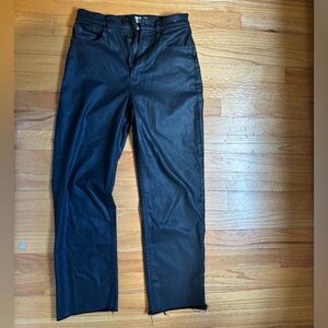 Abercrombie curve love leather jeans